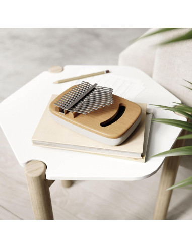 Kalimba Strumba de Madera con Teclas de Metal 16x11 cm