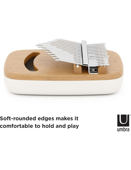 Kalimba Strumba de Madera con Teclas de Metal 16x11 cm