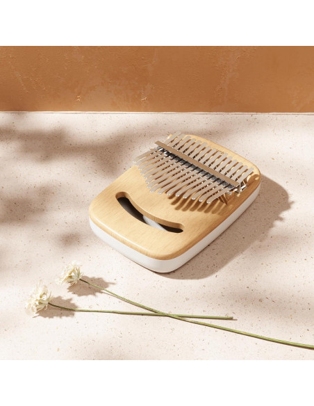 Kalimba Strumba de Madera con Teclas de Metal 16x11 cm