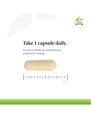 Terry Naturally Zinc Plus Selenio - Suplemento Inmunológico 60 Cápsulas