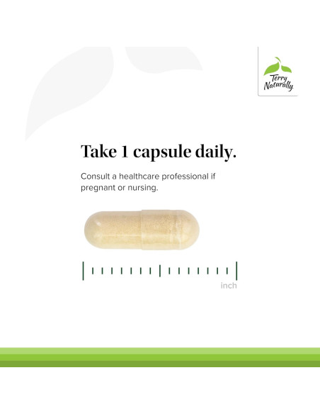 Terry Naturally Zinc Plus Selenio - Suplemento Inmunológico 60 Cápsulas