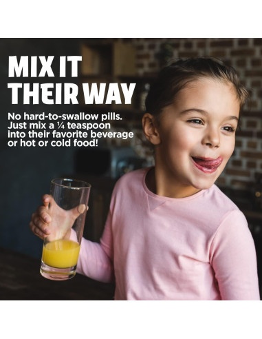 KAL Polvo de Magnesio para Niños 113.4 g - Citrato Puro Vegano