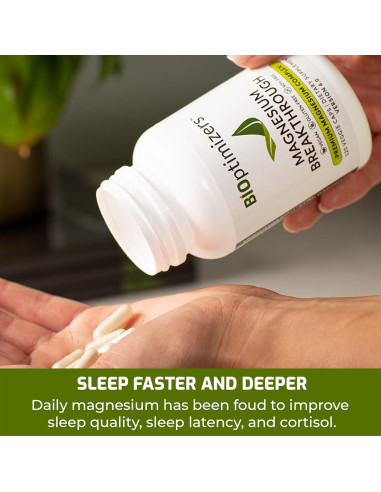 Suplemento de Magnesio Breakthrough 4.0 - 90 Cápsulas Naturales