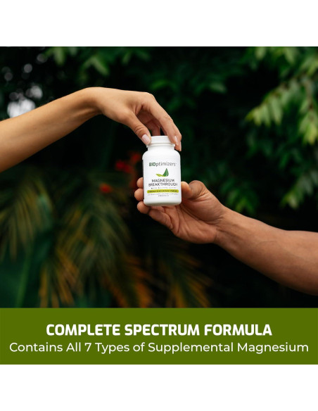 Suplemento de Magnesio Breakthrough 4.0 - 90 Cápsulas Naturales Suplemento de Magnesio Breakthrough 4.0 - 90 Cápsulas Naturales