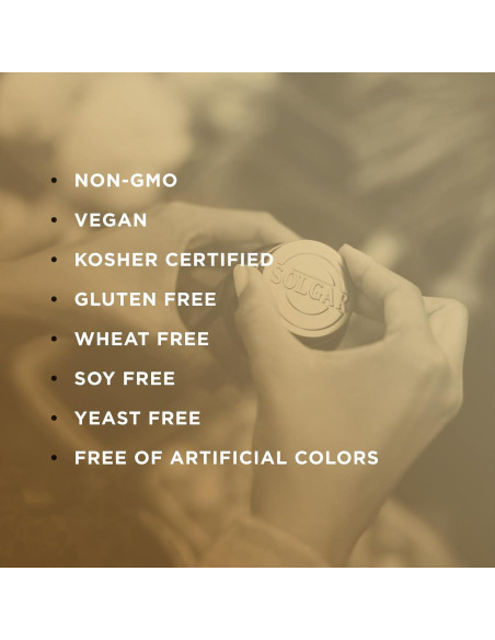 Gominolas de Zinc Solgar 25mg - Soporte Inmunológico 60 Porciones