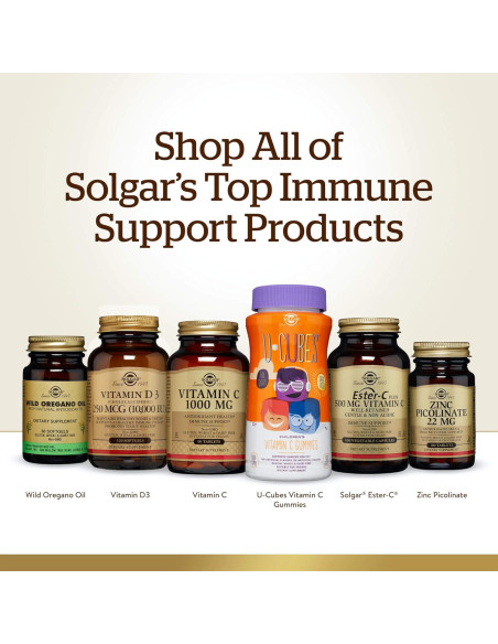 Cápsulas Vegetales de Citrato de Zinc Solgar 100 Unidades