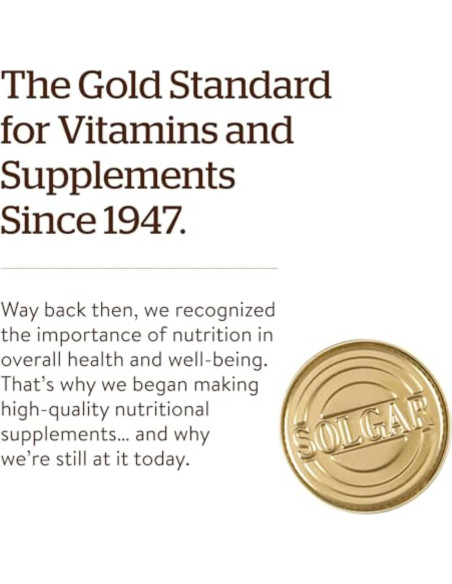 Solgar Zinc Picolinate 22 mg - 100 Tabletas Veganas Antioxidante