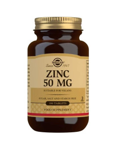Solgar Vitamina C 1000 mg y Zinc 50 mg - 100 Cápsulas 2