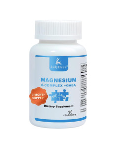 Complejo de Magnesio JulyDeer 350mg | 90 Cápsulas Veganas