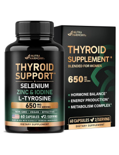 Suplemento Tiroides Nutra Harmony 21 en 1 - 60 Cápsulas