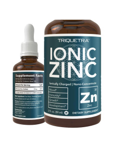 Zinc Líquido Iónico Triquetra Health 59.15 ml - Alta Absorción