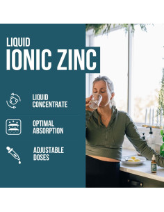 Zinc Líquido Iónico Triquetra Health 59.15 ml - Alta Absorción 2
