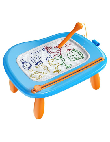 Pizarra Dibujo Magnética Bravokids Azul 33x27cm para Niños