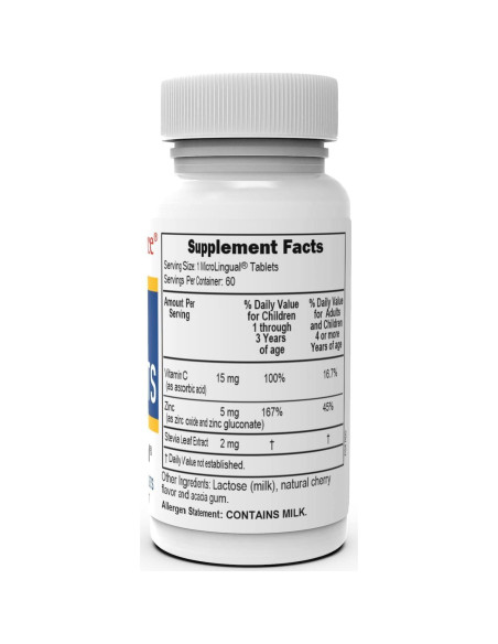 Lozenjets de Zinc Superior Source - Suplemento Inmunológico 60 Tabletas