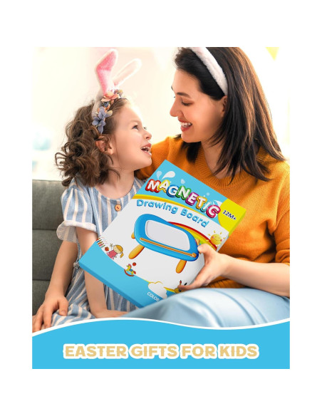 Pizarra Dibujo Magnética Bravokids Azul 33x27cm para Niños