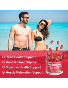 Gomitas de Citrato de Magnesio 400mg ArtsBear - 90 Unidades 2