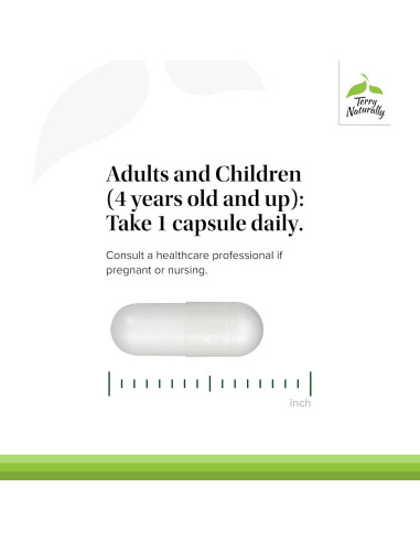 Terry Naturally Muscle Relax - Suplemento Relajante Muscular 60 Cápsulas