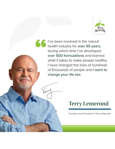 Terry Naturally Muscle Relax - Suplemento Relajante Muscular 60 Cápsulas