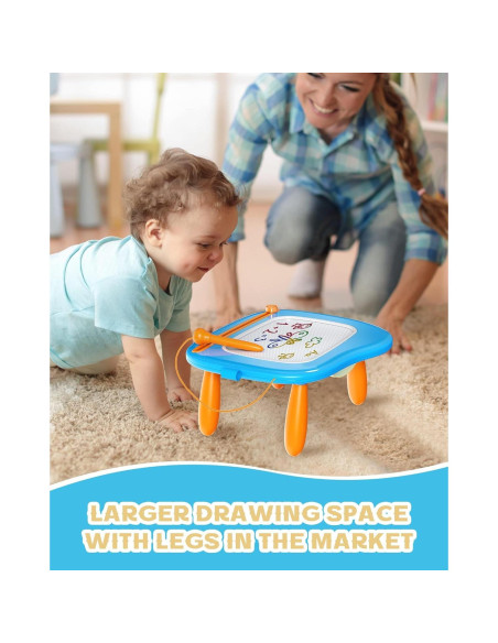 Pizarra Dibujo Magnética Bravokids Azul 33x27cm para Niños