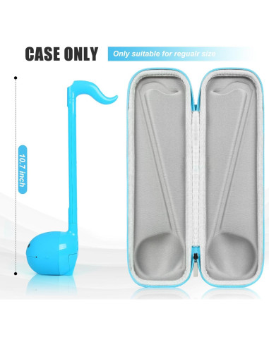 Funda Dura SnawikiBag para Otamatone Azul 29.5x9.4cm