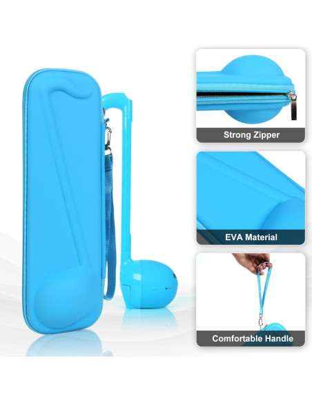 Funda Dura SnawikiBag para Otamatone Azul 29.5x9.4cm Funda Dura SnawikiBag para Otamatone Azul 29.5x9.4cm