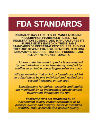 Kirkman Zinc 20mg 250 Cápsulas Hipoalergénicas Alta Absorción