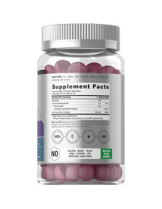 Gominolas de Zinc Horbach 50mg 70 Unidades Sabor Frutas Mixtas 2