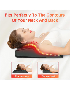 Masajeador de Espalda Comfier CF-1228 con Calor 3D 2