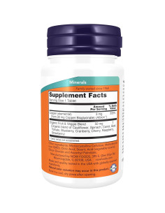 Suplemento Glicinato de Cobre NOW Foods 120 Tabletas 3mg 2