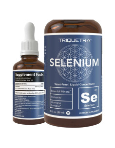 Selenio Líquido Sublingual 200 mcg Triquetra Health 59.15 ml