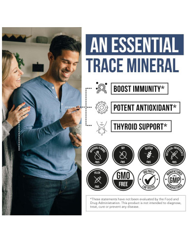 Selenio Líquido Sublingual 200 mcg Triquetra Health 59.15 ml