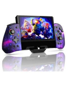 Controlador NexiGo Gripcon Gen 2 para Switch Nebulosa Cósmica