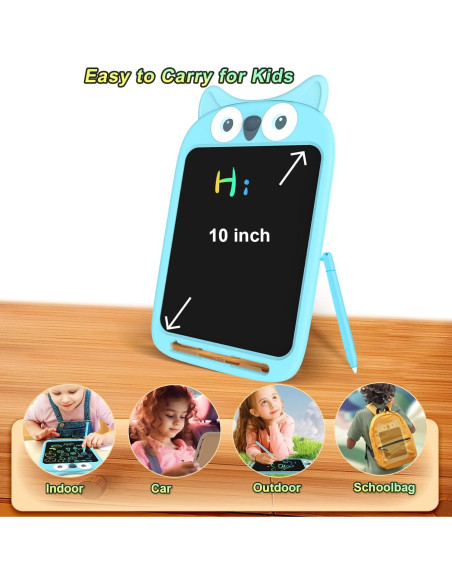 Tableta de Escritura LCD 10" CHAFEGY para Niños Búho