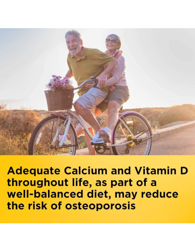 Nature Made Calcio 500 mg con Vitamina D3 - 130 Tabletas