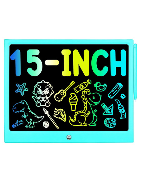 Tableta de Escritura LCD LEYAOYAO 15 Pulgadas Azul
