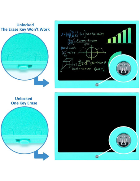 Tableta de Escritura LCD LEYAOYAO 15 Pulgadas Azul