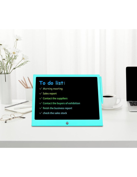 Tableta de Escritura LCD LEYAOYAO 15 Pulgadas Azul