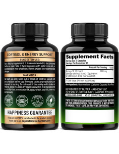 Cápsulas de Moringa Pura Nutra Harmony 180 Unidades 800mg 2