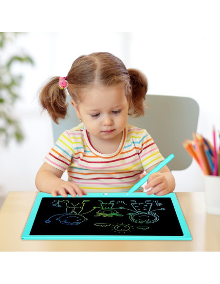 Tableta de Escritura LCD LEYAOYAO 15 Pulgadas Azul