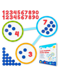 Juego de Vínculos Numéricos Magnéticos Simply Magic 75 Piezas