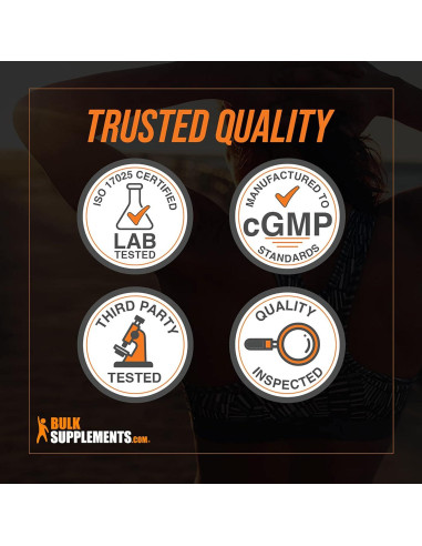 Cápsulas de Citrato de Calcio BulkSupplements 1000mg - 180 Unidades