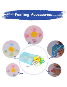 Alfombrilla Doodle de Agua MISERWE 101,6 x 81,3 cm 2