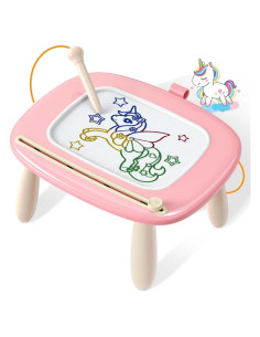 Tablero Magnético Seimome Rosa 33.4x27.1cm para Niños