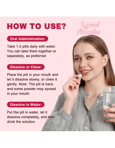 Citrato de Calcio 1200 mg LUCNVEM con Vitamina D3 120 Tabletas