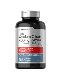 Citrato de Calcio Horbach con Vitamina D3 150 Tabletas