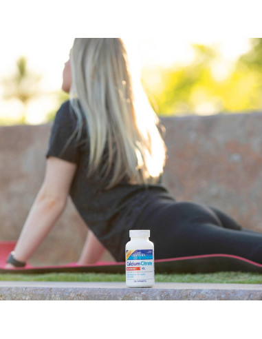 Tabletas de Citrato de Calcio Plus D3 21st Century 400 Unidades