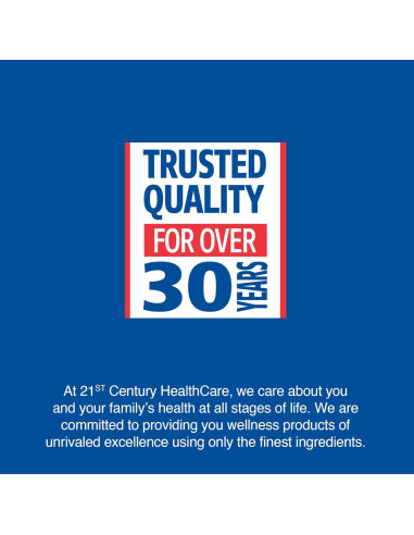 Tabletas de Citrato de Calcio Plus D3 21st Century 400 Unidades