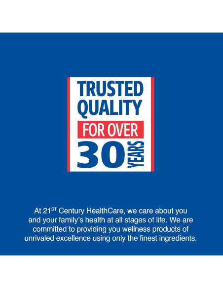 Tabletas de Citrato de Calcio Plus D3 21st Century 400 Unidades