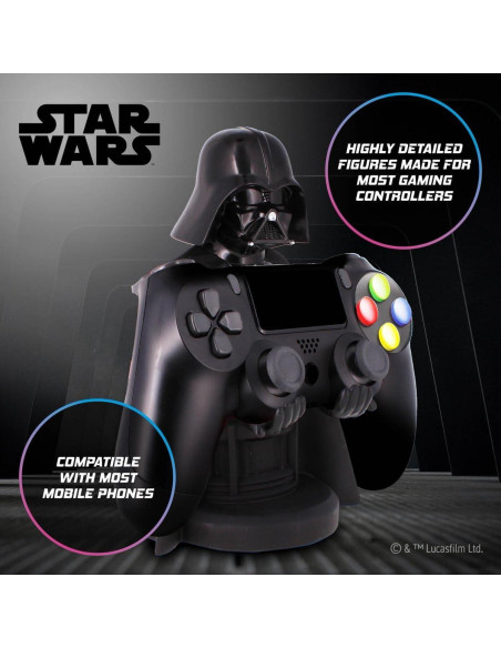 Soporte Darth Vader Cable Guys 21.5 cm para móvil y control