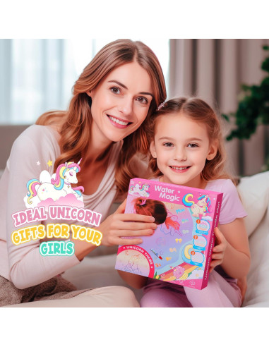 Alfombra de Dibujo Acuático MAIGOZON Unicornio 100x70cm